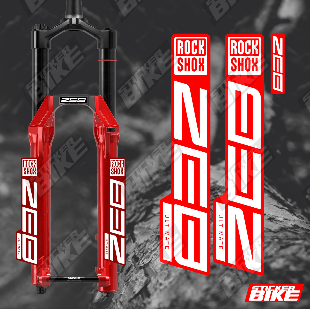 Rockshox ZEB Red