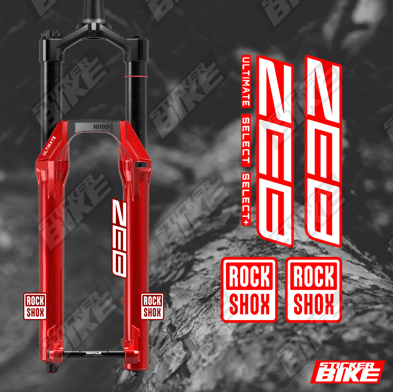 Rockshox ZEB 2026 Red