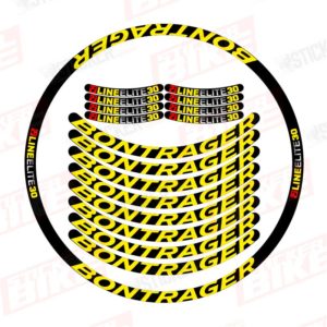 Sticker ruedas Bontrager Line Elite 30 Amarillo