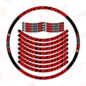 Sticker ruedas Bontrager Line Elite 30 rojo