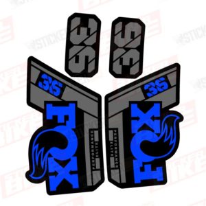 Sticker Fox 36 2021 Performance azul