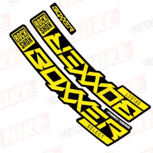 Sticker Rockshox Boxxer 2020 Select amarillo