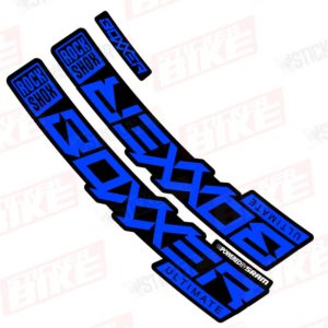 Sticker Rockshox Boxxer 2020 Ultimate azul