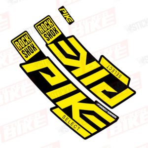 Sticker Rockshox Pike 2020 Select amarillo