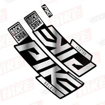 Sticker Rockshox Pike 2020 Select cromo