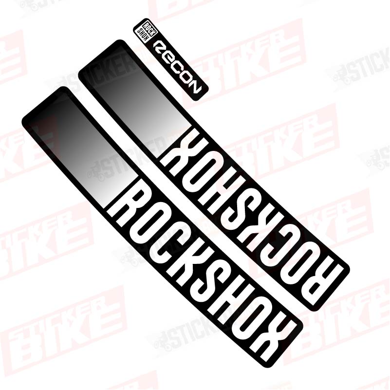 Sticker Rockshox Recon 2021 blanco