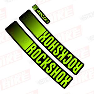 Sticker Rockshox Recon 2021 verde limón