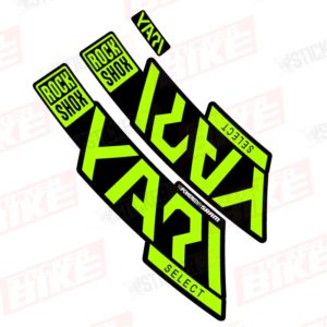 Sticker Rockshox Yari 2020 Select verde limón