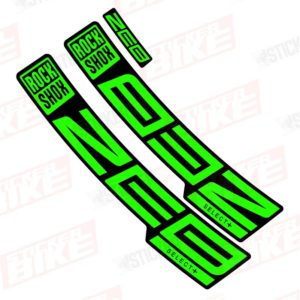 Sticker Rockshox ZEB 2021 Select Plus verde