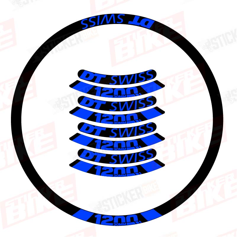 Sticker llantas DT Swiss SMC 1200 Spline azul