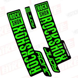 Sticker Rockshox Judy 2018 2019 verde