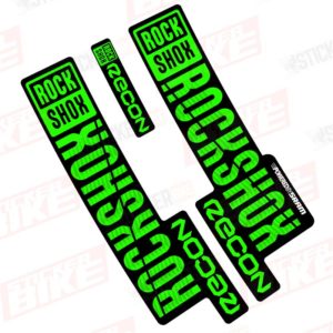 Sticker Rockshox Recon 2018 2019 verde