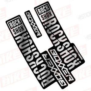 Sticker Rockshox Boxxer 2018 2019 cromo