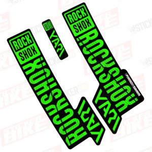 Sticker Rockshox Yari 2018 2019 verde